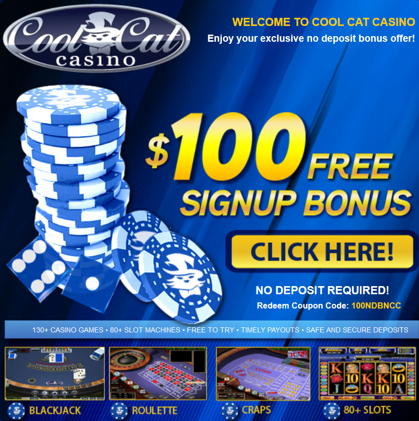 Cool Cat Casino Signup Bonus All Casino Bonus